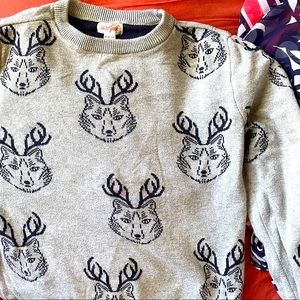 Cat and jack boys pullover sweater size m